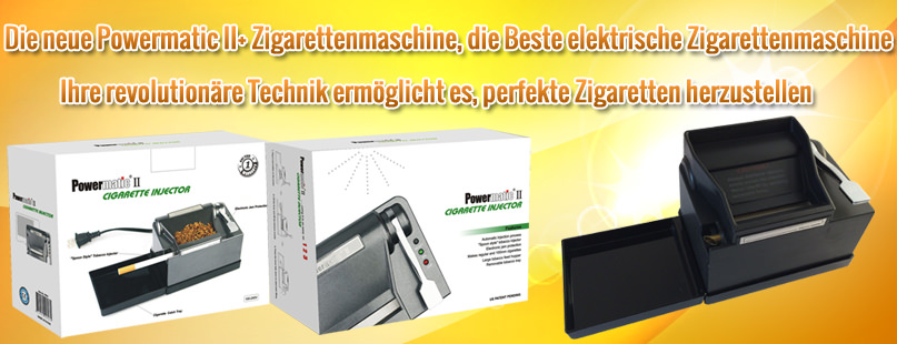 Powermatic 2 Zigarettenmaschine günstig online kaufen / bestellen im Online Tabak Shop von Tabac-Trends.ch 